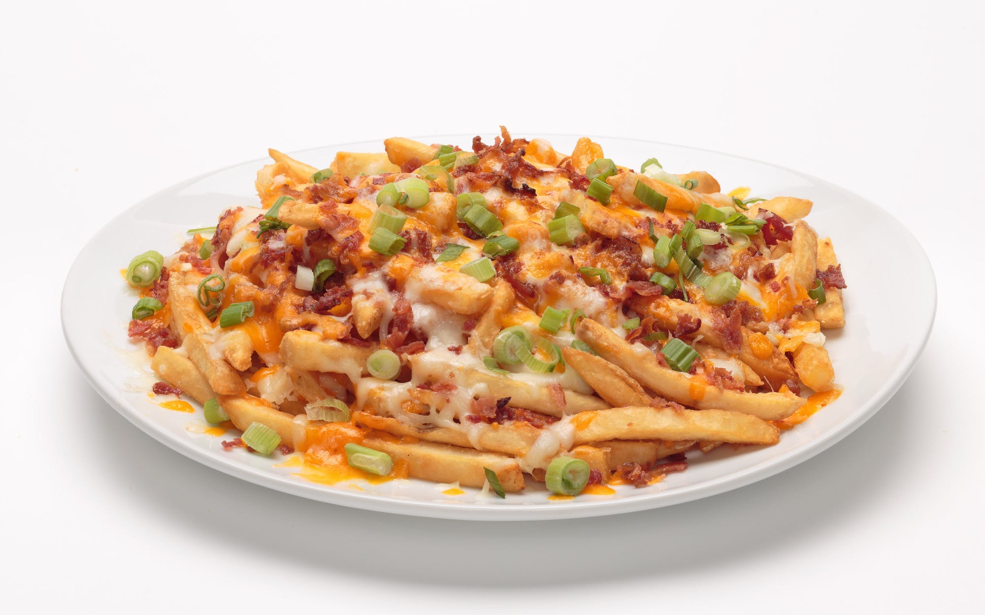 Order Loaded Fries - Appetizer food online from Oggi Sports | Brewhouse | Pizza store, Mission Viejo on bringmethat.com