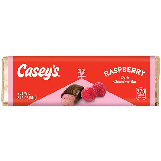 Order Casey's Dark Chocolate Raspberry Bar 2.15oz food online from Casey store, Millstadt on bringmethat.com