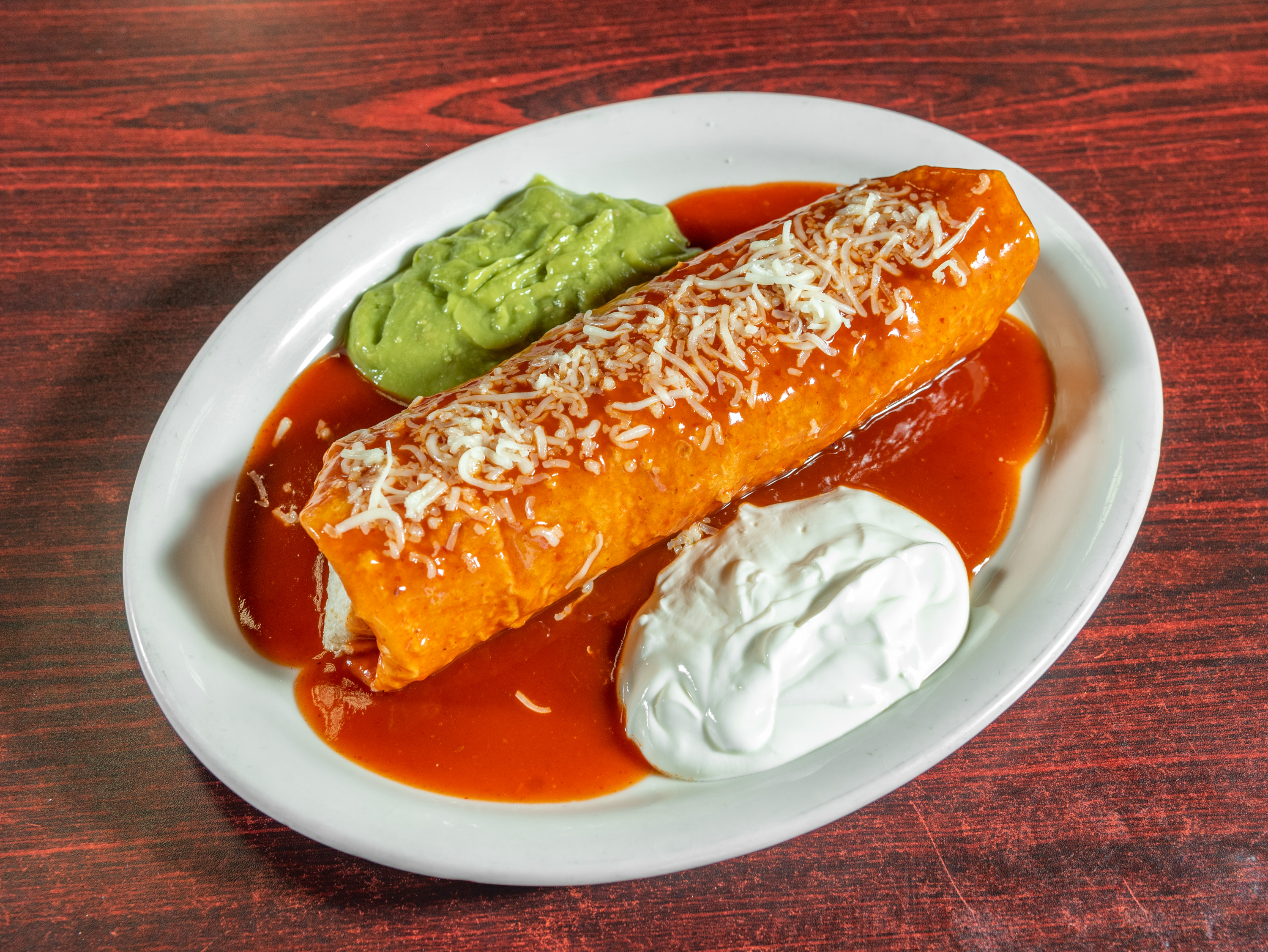 Order Beef Burrito food online from Forasteros Mexican Food store, Albuquerque on bringmethat.com