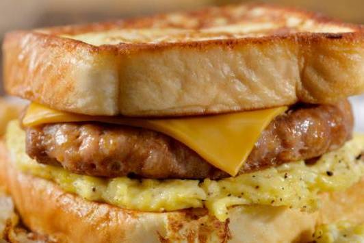 Order Ultimate Breakfast Sandwich food online from Eggs & Sushi store, Springfield on bringmethat.com