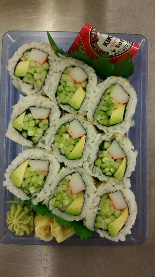 Order R2. California Roll food online from Noodle N Roll store, Orem on bringmethat.com
