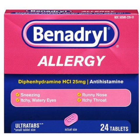 Order Benadryl Ultra 24 Count food online from 7-Eleven store, New Eagle on bringmethat.com