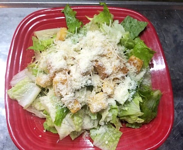Order Caesar Salad - Half food online from Grubhub Tailgate Ft New York Pizza Depot store, Ann Arbor on bringmethat.com