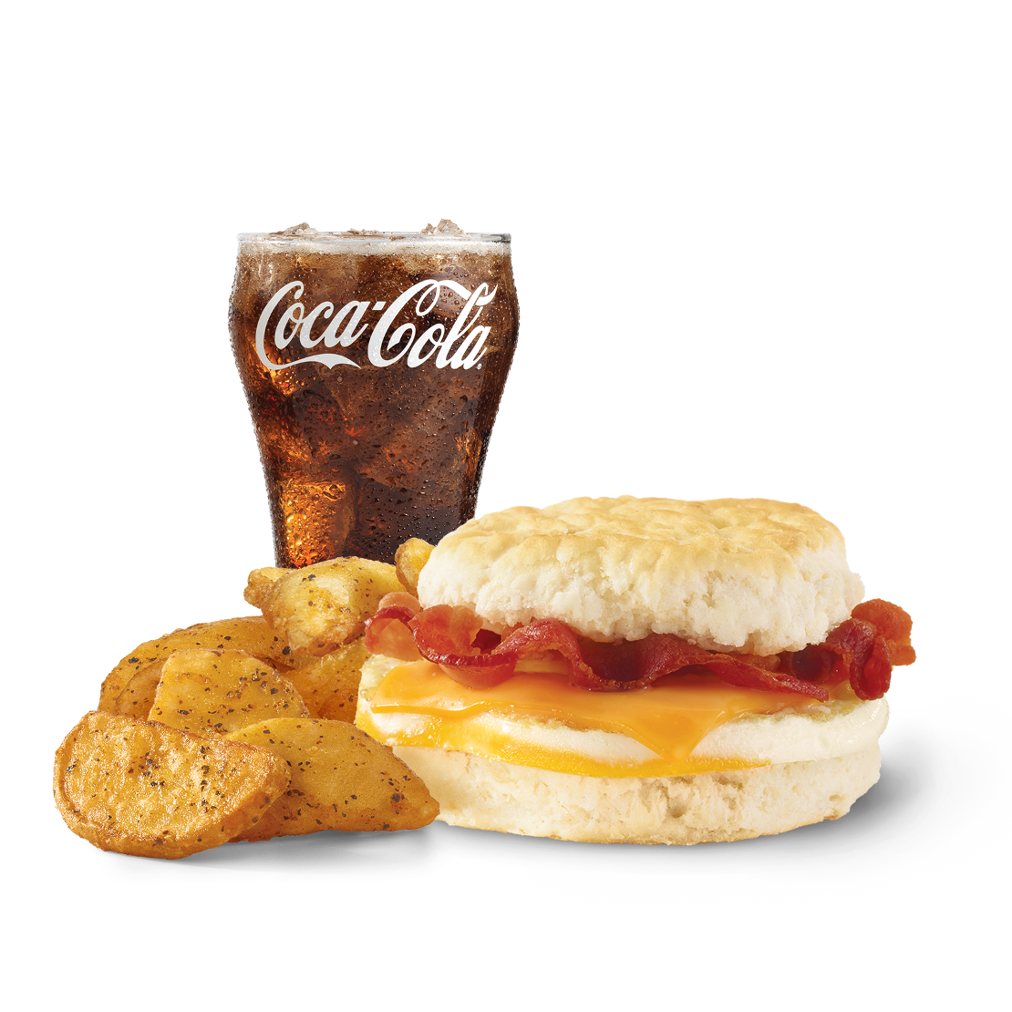 Order Bacon, Egg & Cheese Biscuit Combo food online from Wendy store, Akron on bringmethat.com