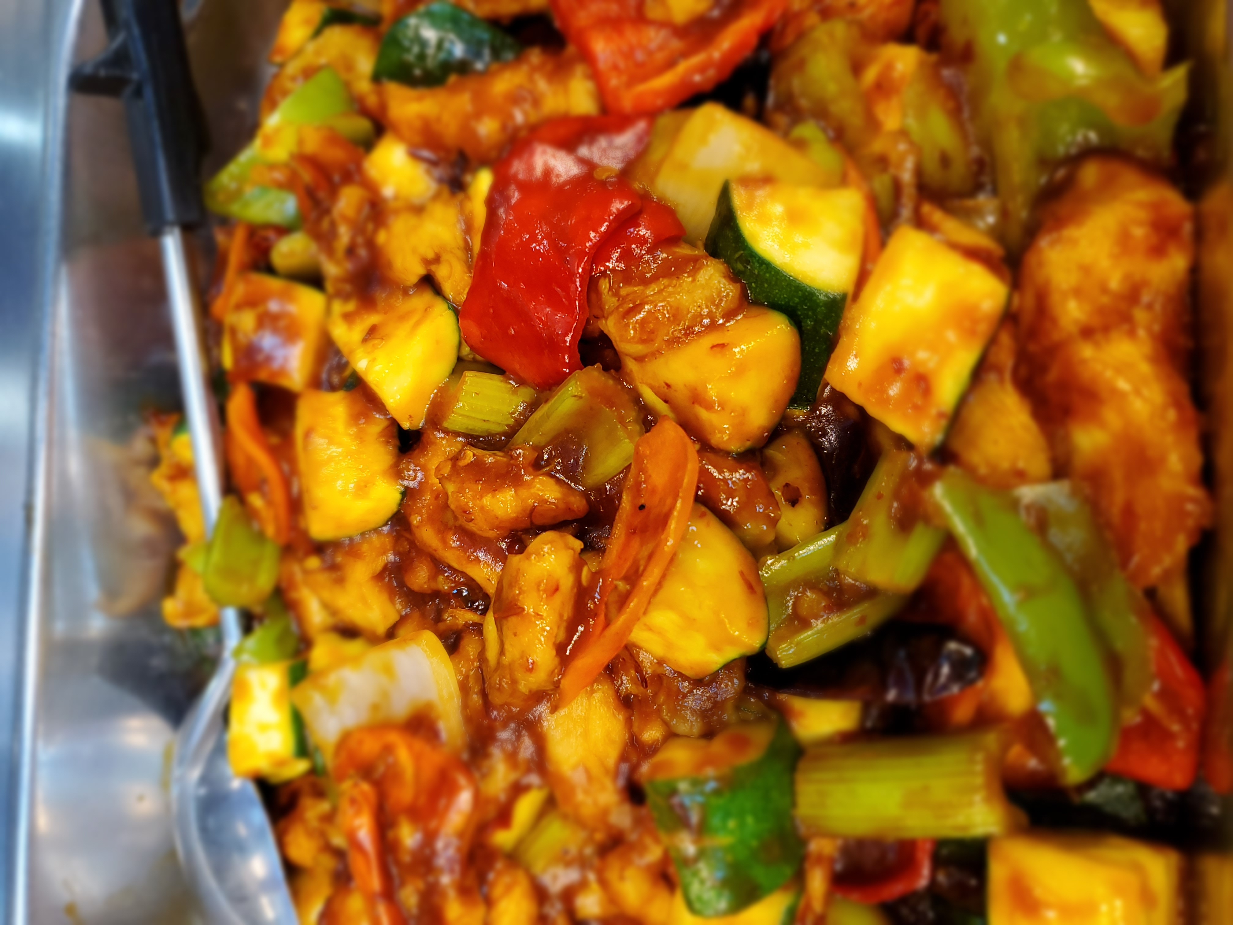 Order Kung Pao Chicken food online from 5th Avenue Deli store, Anchorage on bringmethat.com