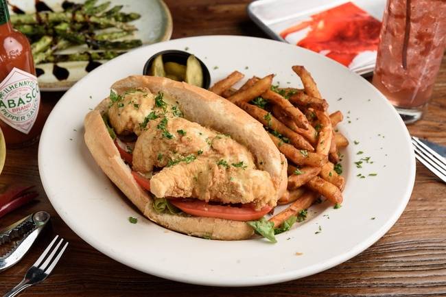 Order Chicken Tender Po Boy food online from HIEUX Boil Seafood House store, New Orleans on bringmethat.com