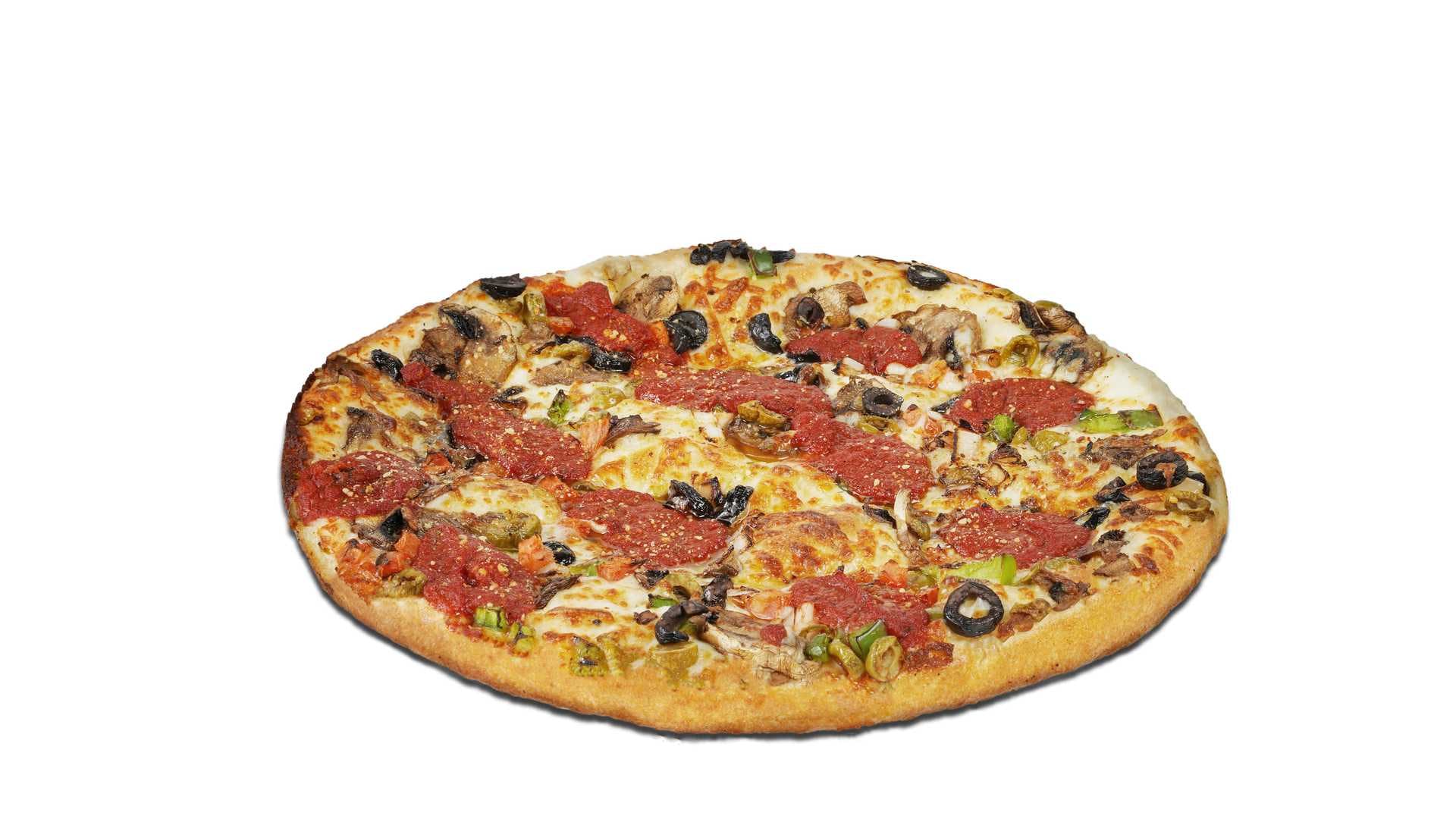 Order Veggie Sicilian Pizza - Small food online from Gatti's Pizza store, Corbin on bringmethat.com