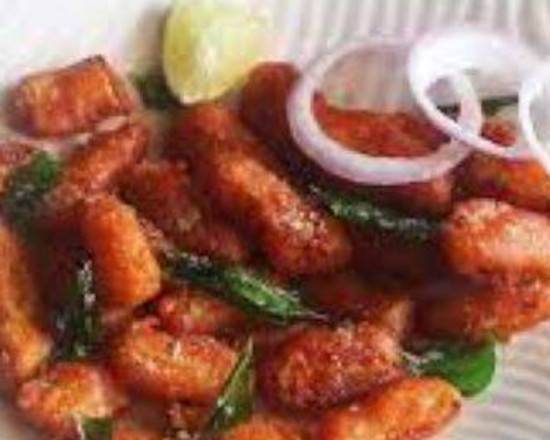 Order Babycorn 65 food online from Anjappar Indian Cuisine store, Austin on bringmethat.com
