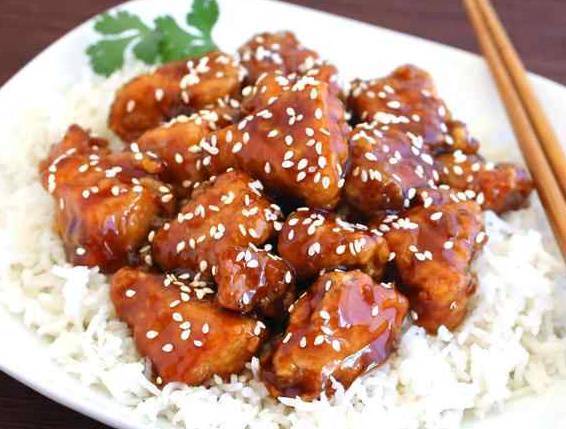 Order S11. Sesame Chicken food online from China Fun 88 store, Bayonne on bringmethat.com