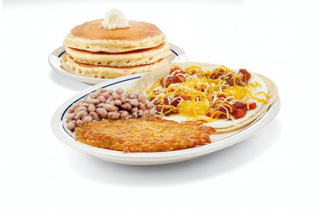 Order Huevos Rancheros food online from Ihop store, Santa Fe on bringmethat.com