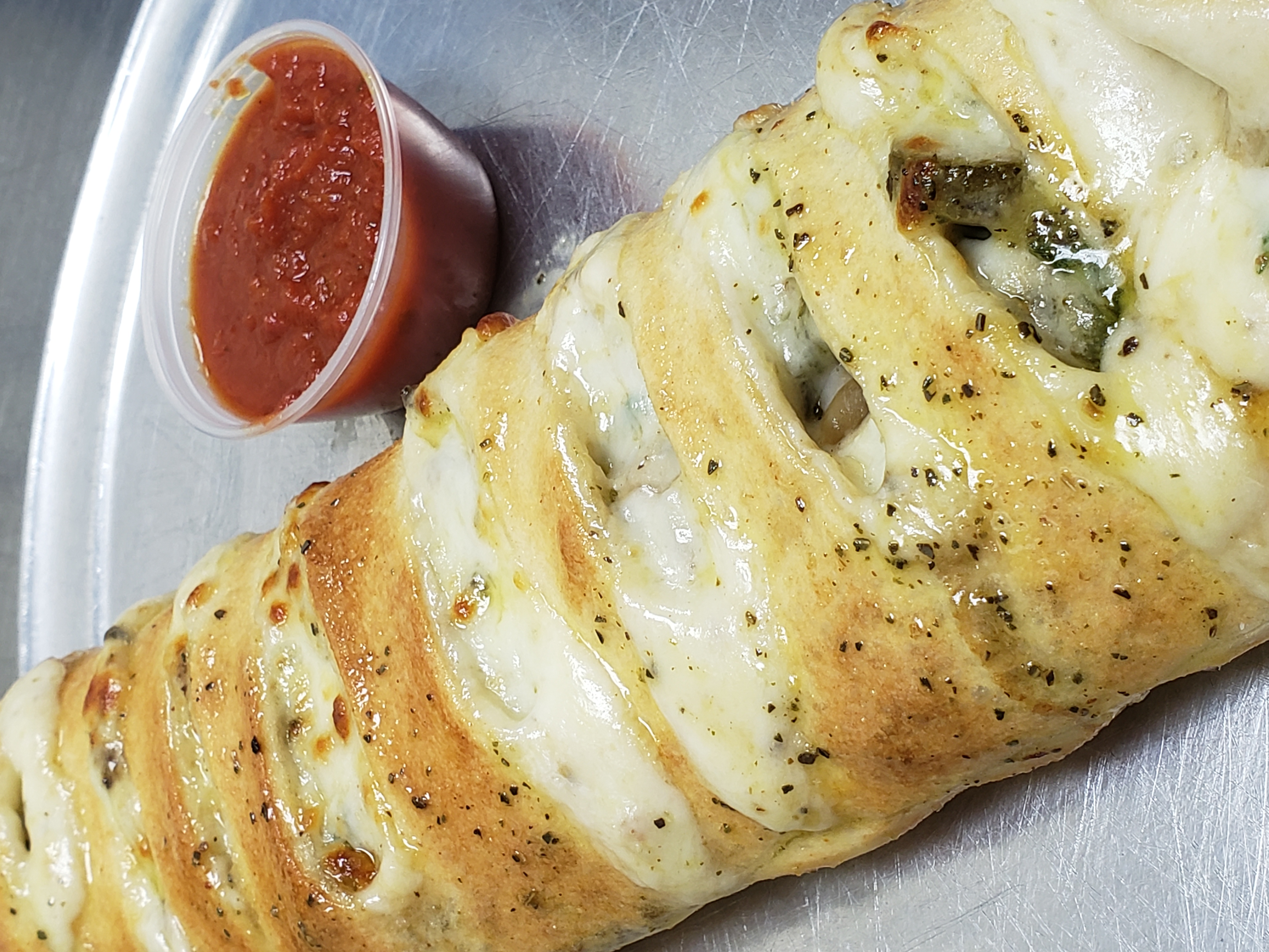 Order Vegetarian Stromboli food online from Illianos Pizza store, Clemmons on bringmethat.com