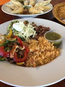 Order Fajita Bowl food online from El Charro Bar & Grill store, Turlock on bringmethat.com