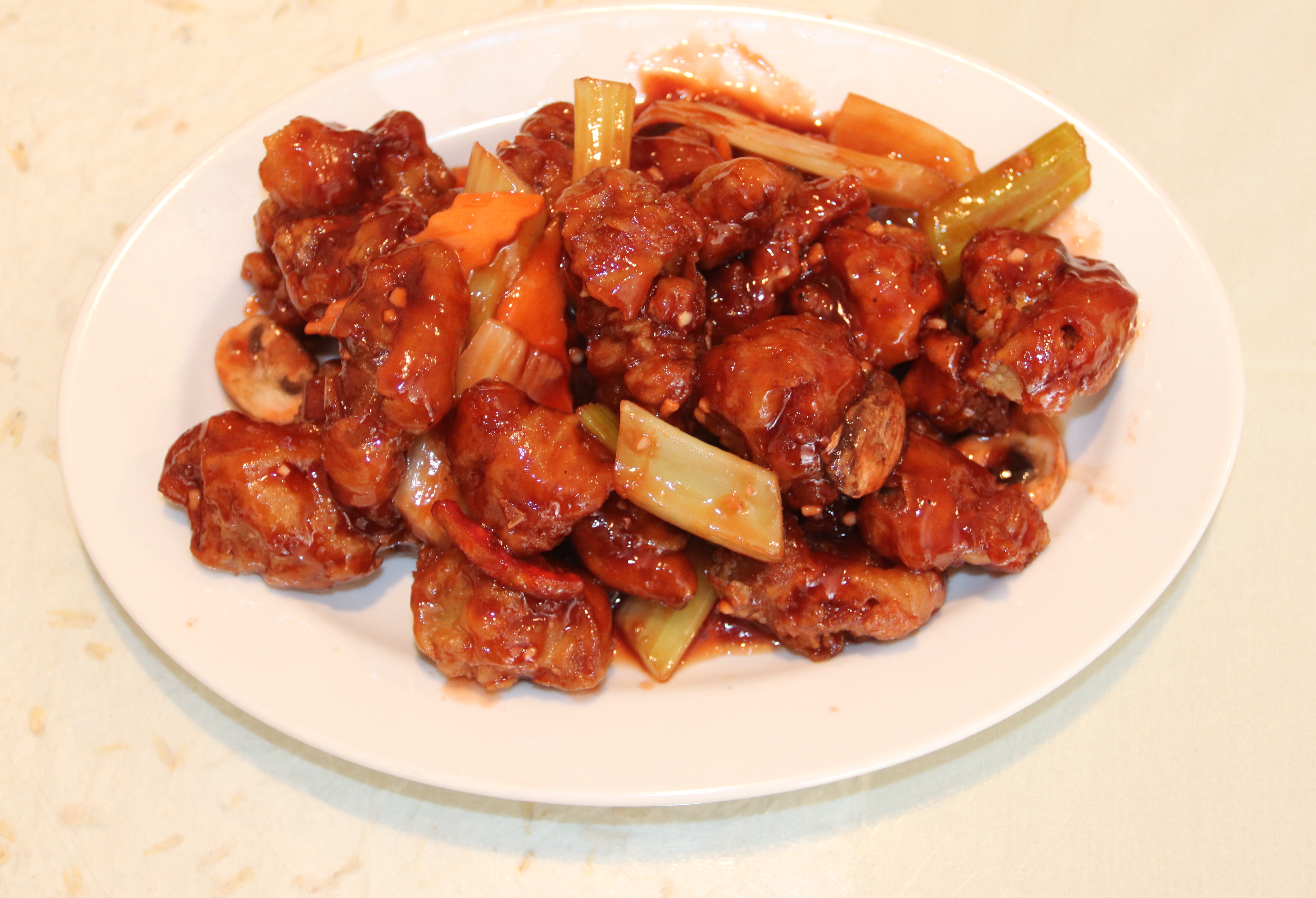 Order Beijing Chicken food online from Chang's kitchen store, San Francisco on bringmethat.com