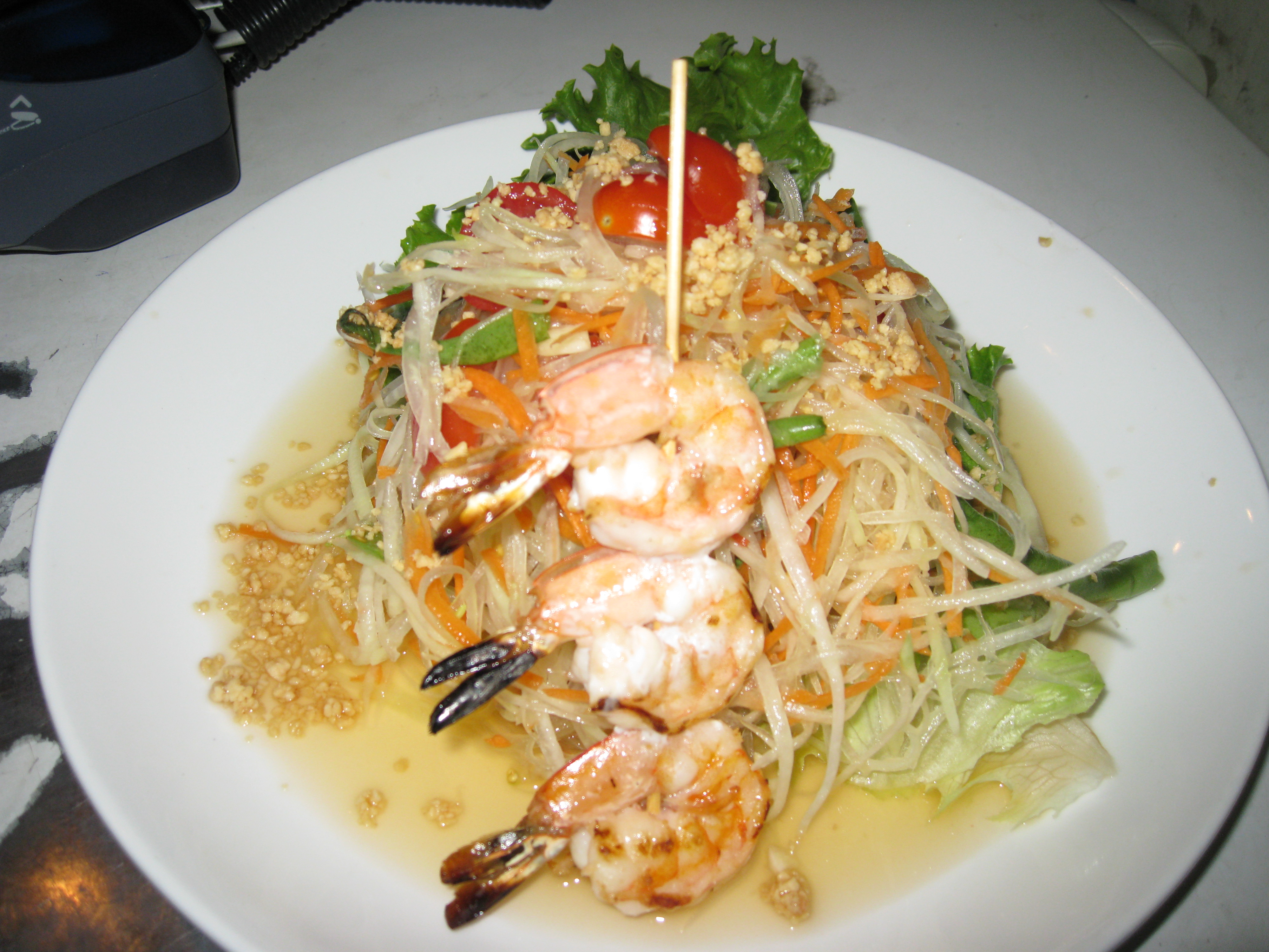 Order Grilled Shrimp Papaya Salad ** food online from Urban Thai store, Arlington on bringmethat.com