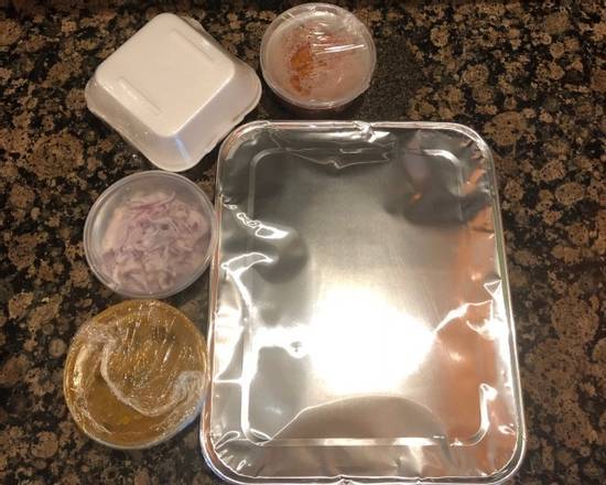 Order Veg Biryani FamilyPack Tray food online from Nala’S Indian Restaurant store, Austin on bringmethat.com