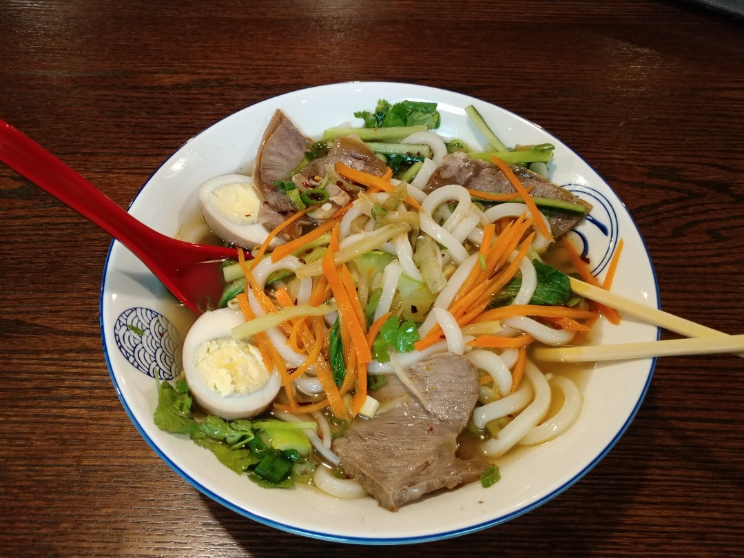 Order Five Flavored Beef Bowl food online from Ahha Noodles store, Livonia on bringmethat.com