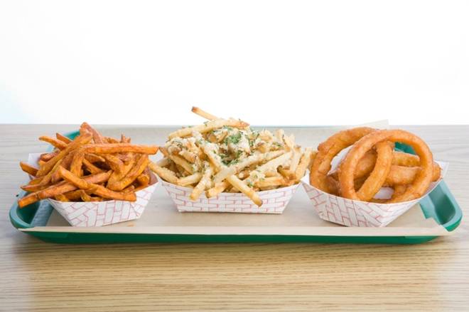 Order French Fries food online from Rain City Burgers store, Seattle on bringmethat.com
