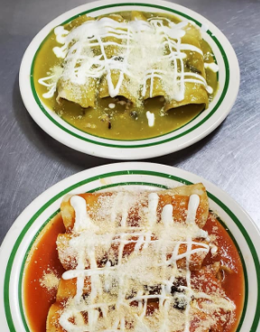 Order Enchiladas food online from Reyes Mexican Deli Inc. store, Bronx on bringmethat.com
