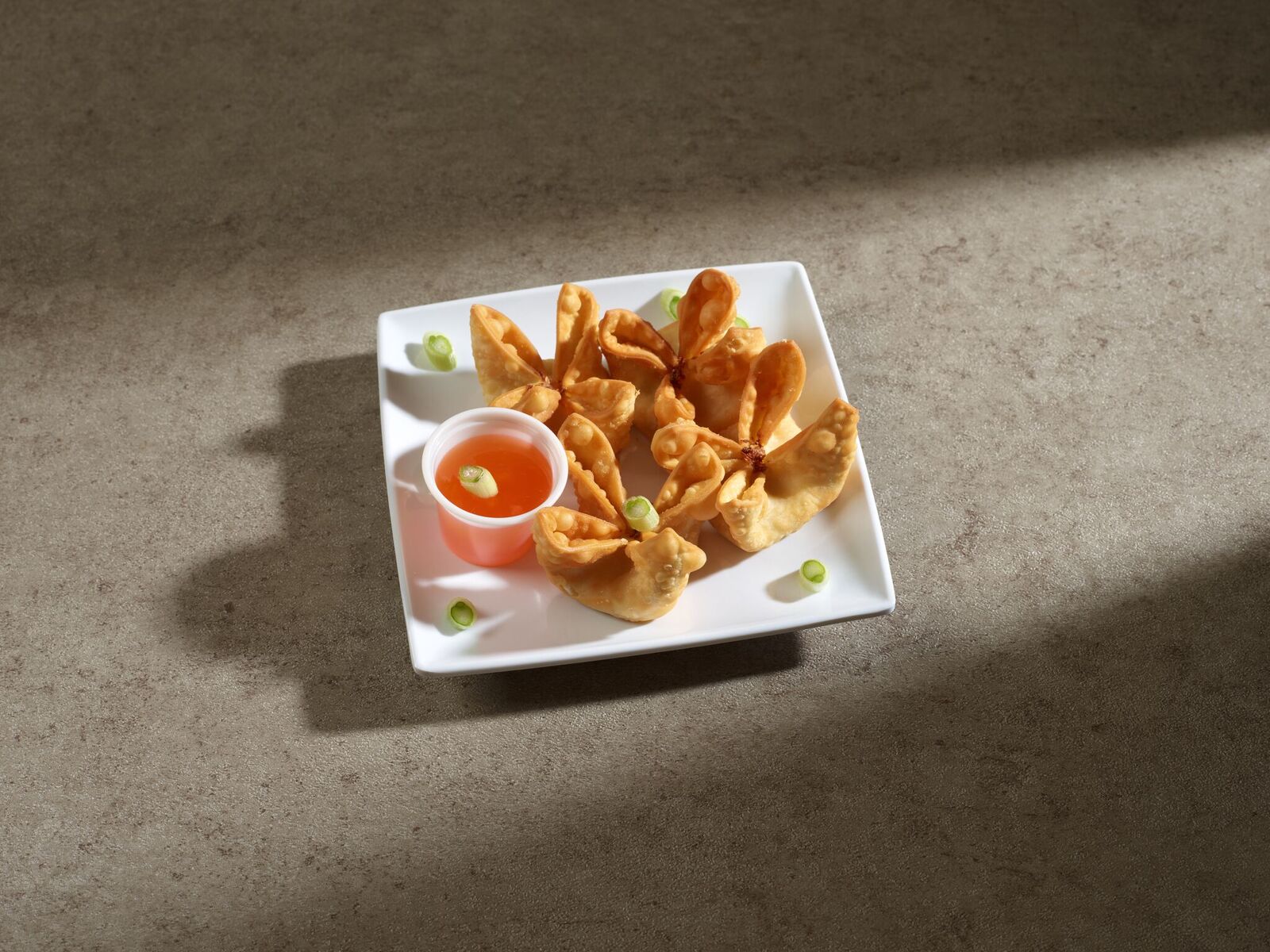 Order Crab Rangoon food online from Rice Bistro & Sushi Bar store, Englewood on bringmethat.com