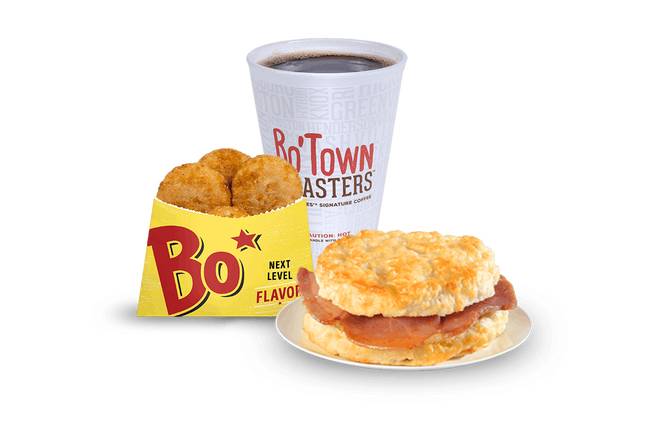 Order Country Ham Biscuit Combo food online from Bojangles store, Albermarle on bringmethat.com