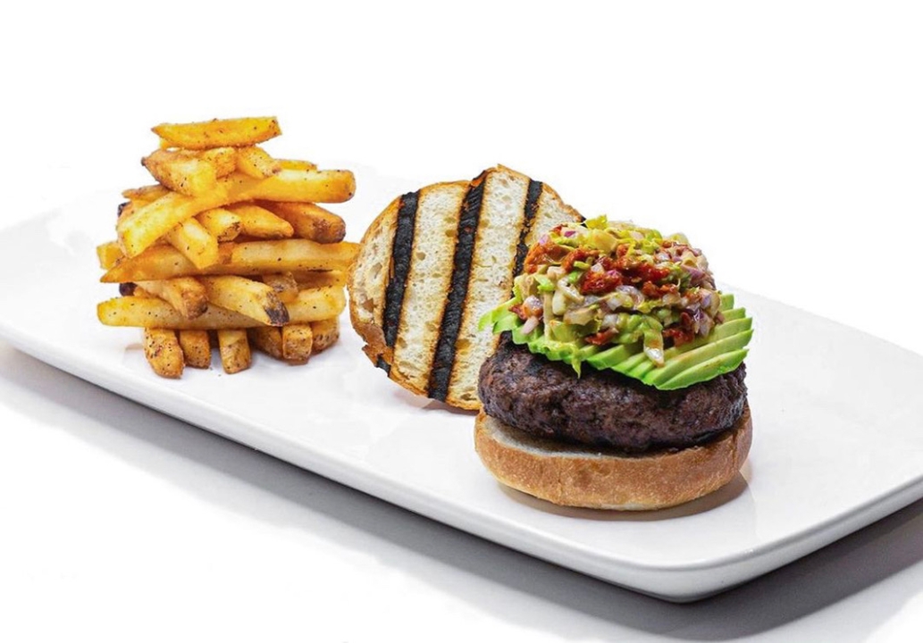 Order BURGER 8OZ food online from Avo's Grill store, Cliffside Park on bringmethat.com