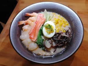 Order Seafood Ramen food online from Zen Ramen House & Sushi Bar store, Knoxville on bringmethat.com
