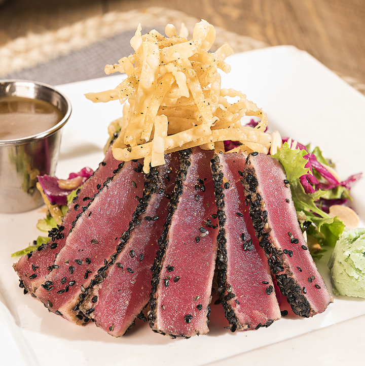 Order Seared Ahi Tuna food online from Cool Hand Luke store, Paso Robles on bringmethat.com
