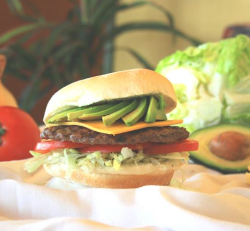 Order Avocado Burger food online from B & D Burgers store, Salt Lake City on bringmethat.com