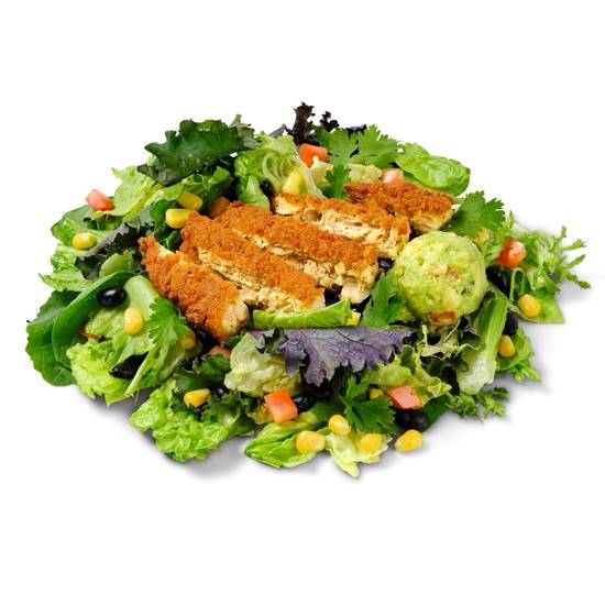 Order BBQ 'Chicken' Salad food online from Plant Power Fast Food store, Long Beach on bringmethat.com