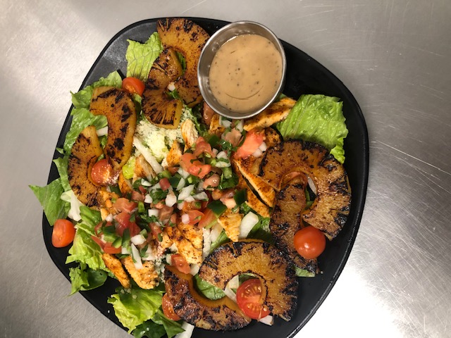 Order Pineapple Salsa Salad food online from The Copper Top store, Oak Lawn on bringmethat.com
