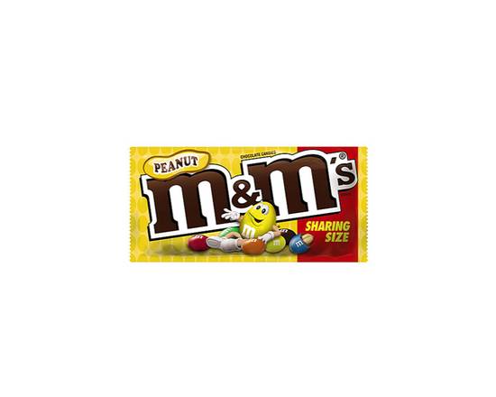 Order M&M Peanut Sharing Size 3.27 oz food online from Cafe Verdi Rebel store, Henderson on bringmethat.com