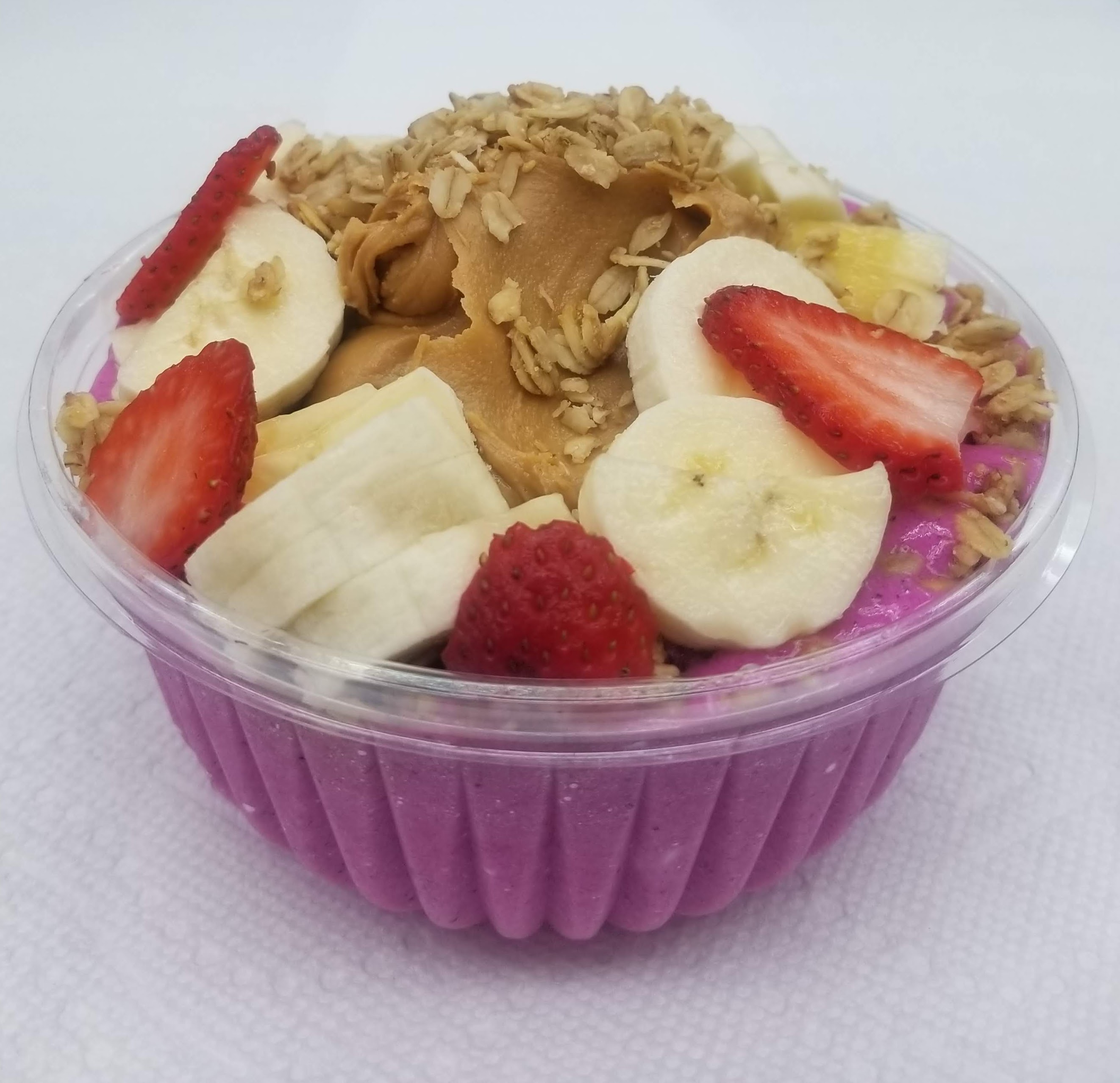 Order Peanut Butter Pitaya Bowl food online from All Natural, All Fresh store, New York on bringmethat.com