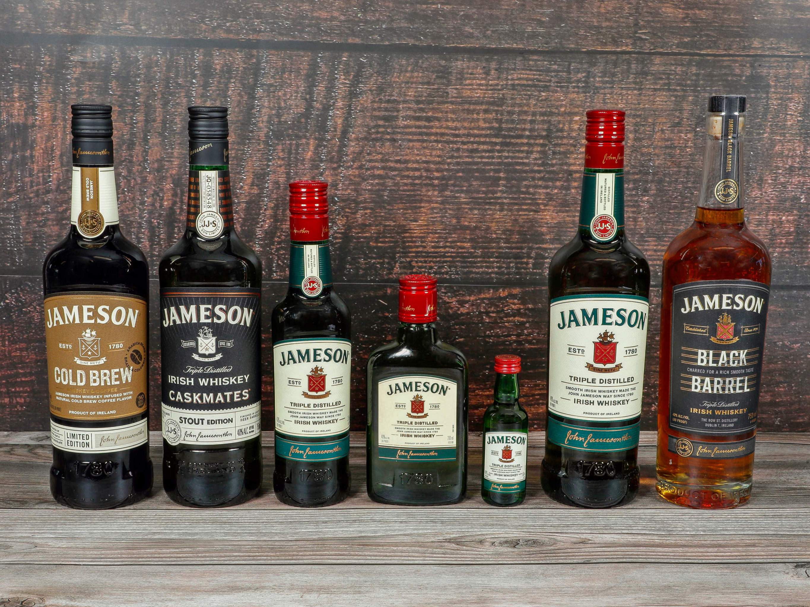 Order Jameson Whiskey 750 ml. food online from The Ice Cream Shop store, Daly City on bringmethat.com