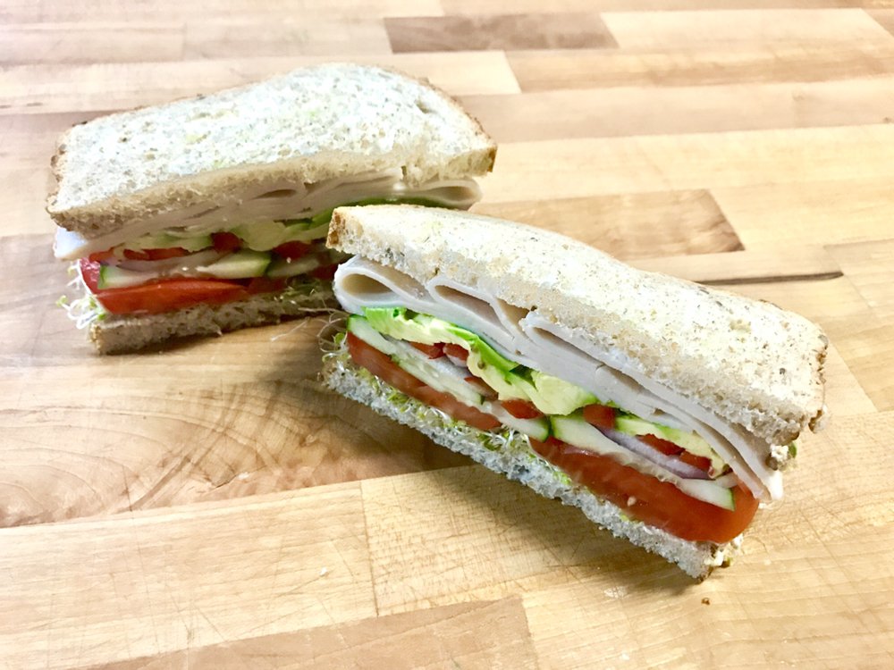 Order Fresh Veggie Sandwich food online from Cristino Bakery store, Goleta on bringmethat.com