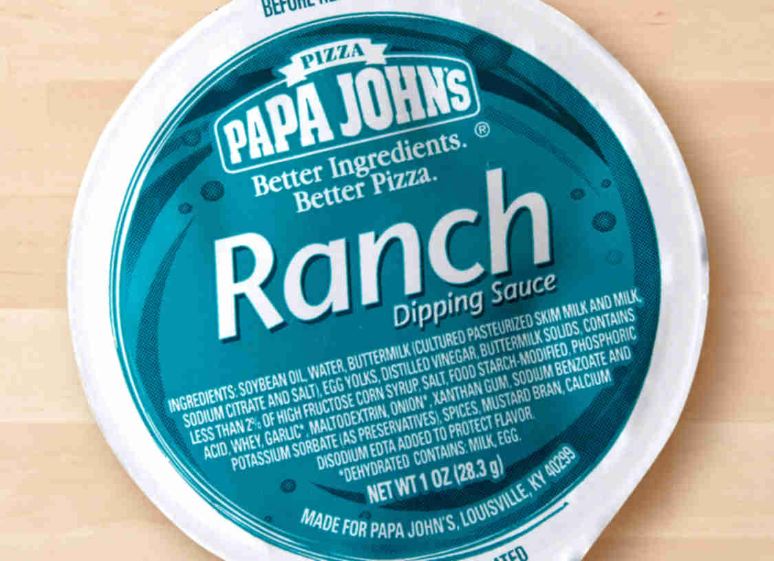 Order Ranch Dipping Sauce food online from Papa Johns store, Brownsville on bringmethat.com