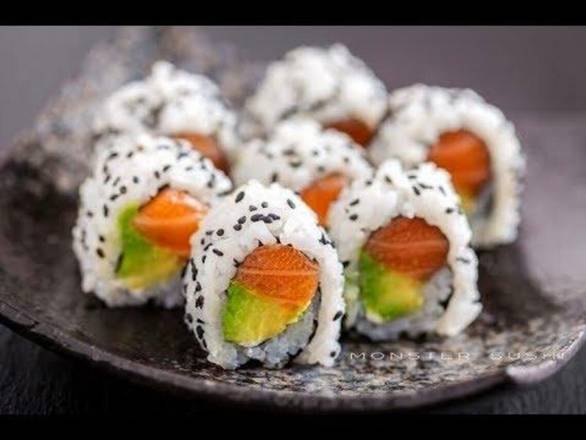 Order Alaska Roll food online from Style Sushi store, Union on bringmethat.com