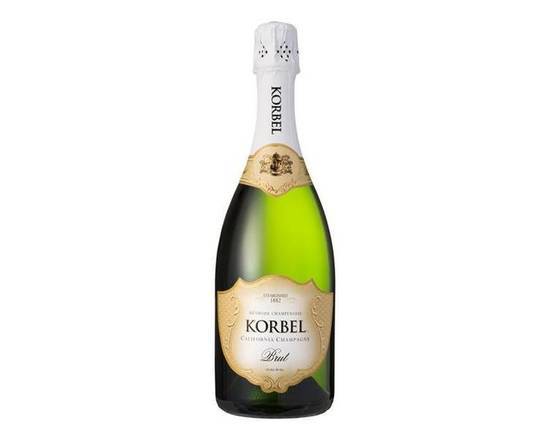 Order  Korbel Brut Champagne | 750mL food online from Westside Renaissance Market store, Ukiah on bringmethat.com