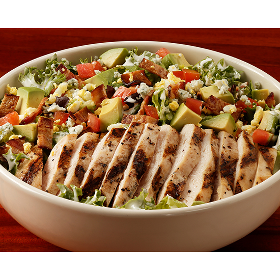 Order Tossed Chicken Cobb food online from Ram Restaurant & Brewery store, Boise on bringmethat.com