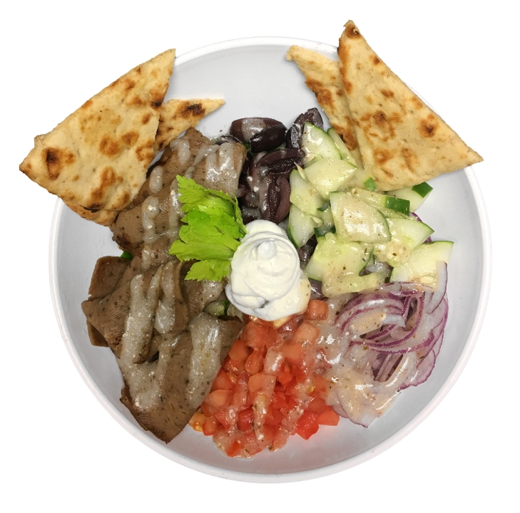 Order Greek Bowl food online from High Tower Cafe store, Houston on bringmethat.com