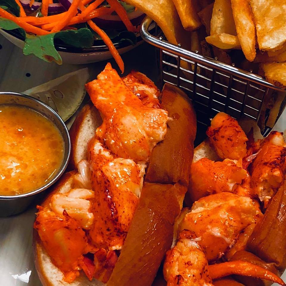 Order Twin Lobster Rolls food online from Bonfire Grille store, Milford on bringmethat.com