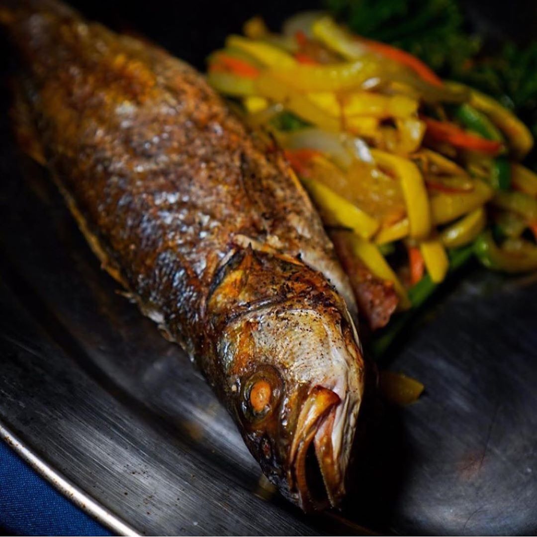 Order Branzino with Two Sides food online from Volo Ristorante store, Charlotte on bringmethat.com
