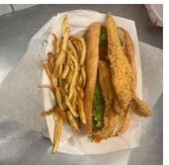 Order Catfish Po-Boy food online from Surf Up South Shore store, Chicago on bringmethat.com