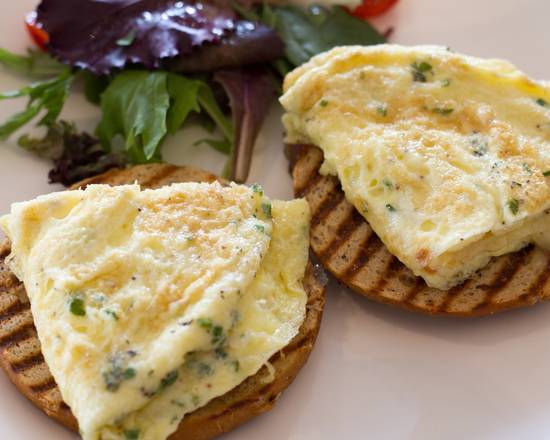 Order Open Faced Egg Sandwich food online from Wheat's End Cafe store, Chicago on bringmethat.com