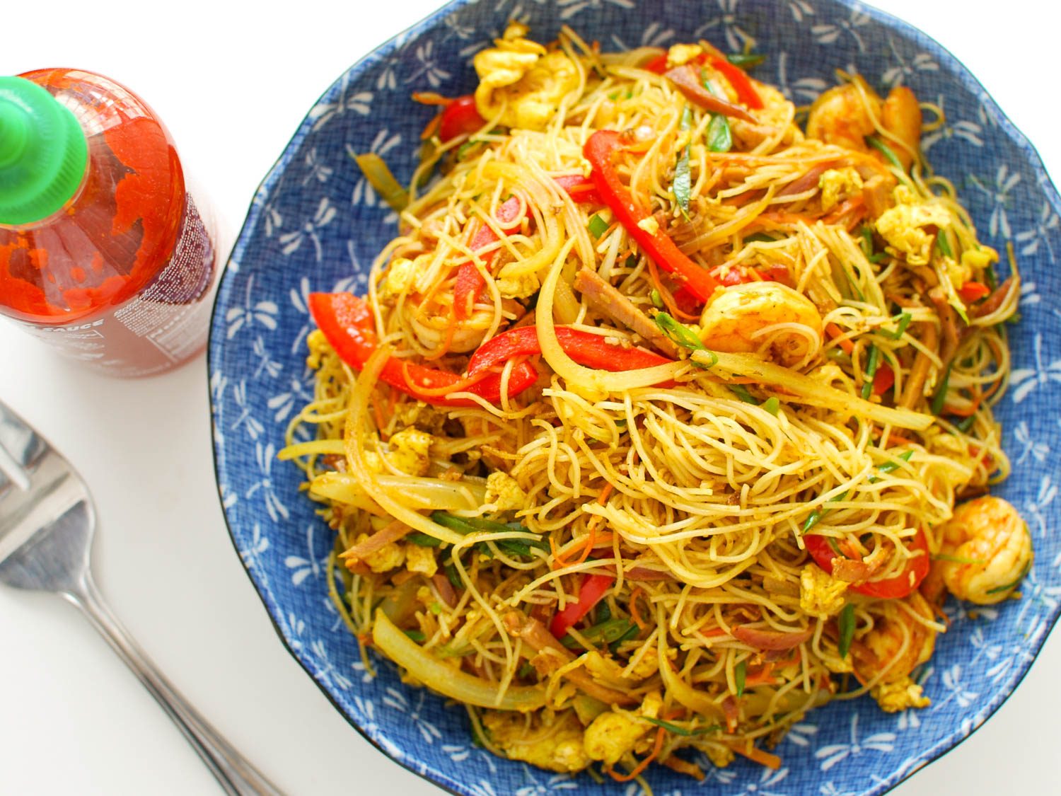 Order Singapore Noodles(large) food online from Far East Restaurant store, Capitol Heights on bringmethat.com