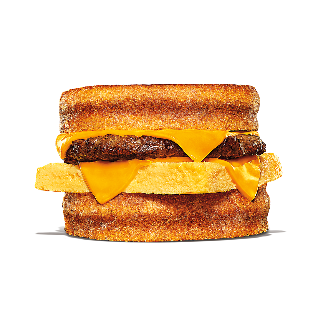 Order Cheesy Sausage and Egg Breakfast Melt food online from Burger King store, Urbana on bringmethat.com