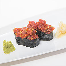 Order Spicy Tuna    S food online from Jin Fine Asian Cuisine store, Brookline on bringmethat.com
