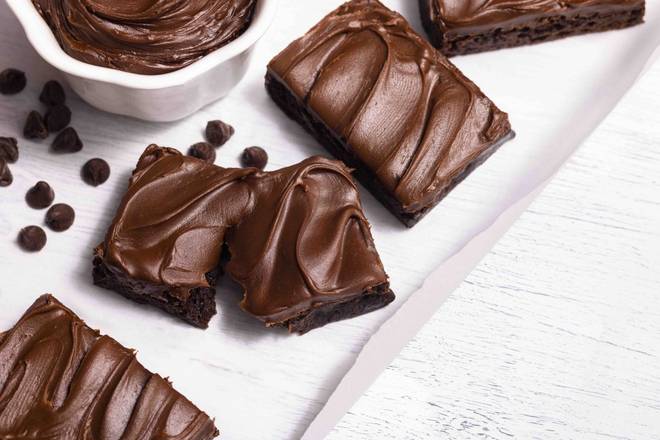 Order Double Fudge Brownie food online from Kneaders Bakery & Cafe store, Twin Falls on bringmethat.com