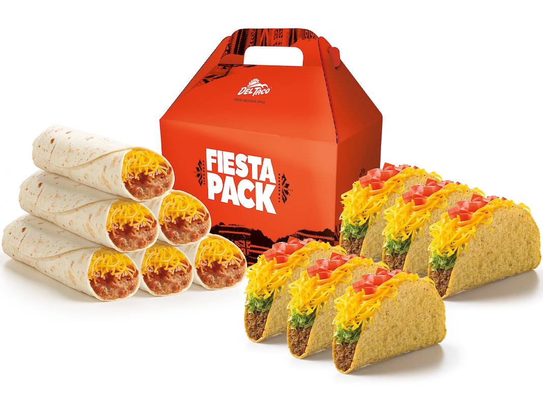 Order The Del Taco Fiesta Pack food online from Del Taco store, Huntington Beach on bringmethat.com