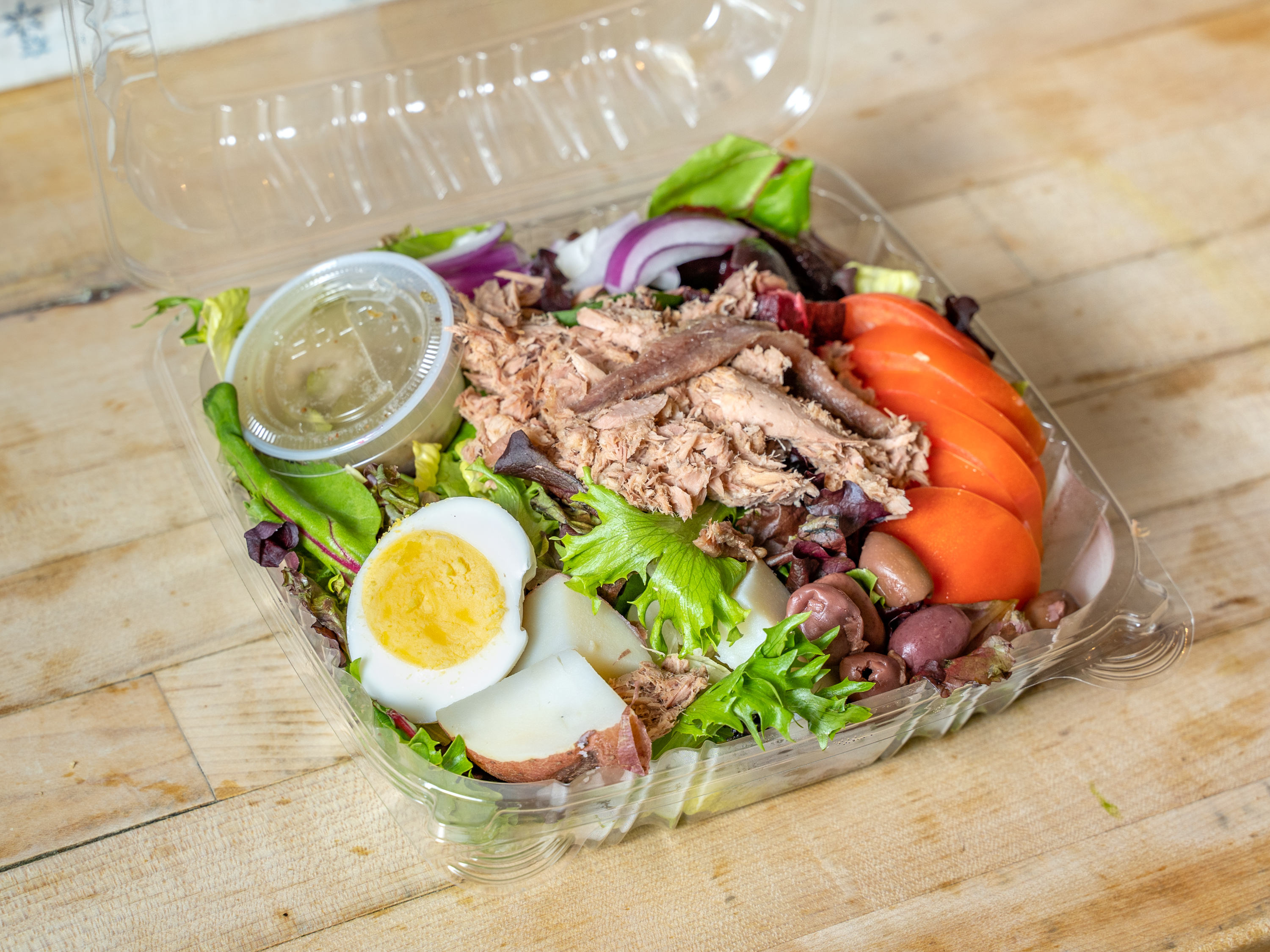 Order Nicoise Salad food online from Ready To Eat store, New York on bringmethat.com