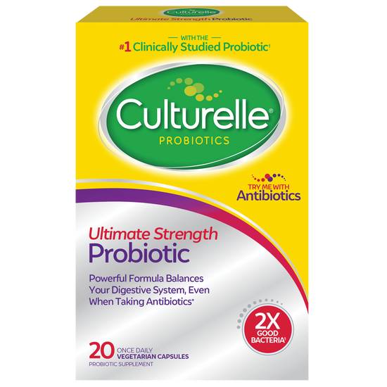 Order Culturelle Digestive Health Extra Strength (20 ct) food online from Rite Aid store, Wilmington on bringmethat.com